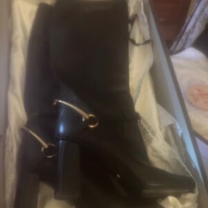 Black Gucci boots size 9.5